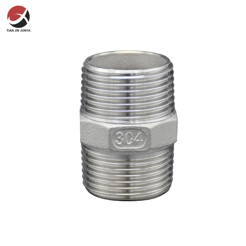 不(bu)鏽鋼六(liù)角外絲(sī)接頭