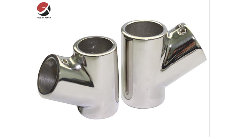 不鏽鋼(gāng)60度三通(tong)船用五(wu)金配件(jian)