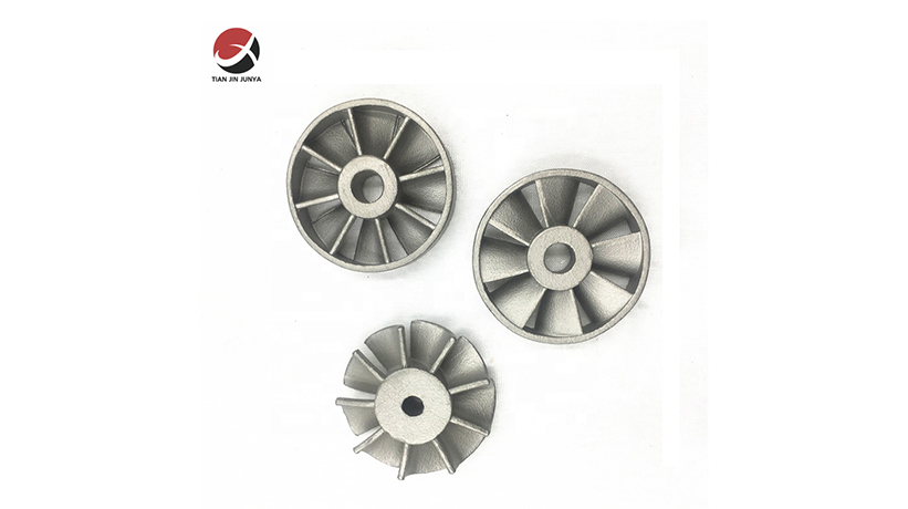 不鏽鋼(gang)鑄造定制件葉(ye)輪泵配件